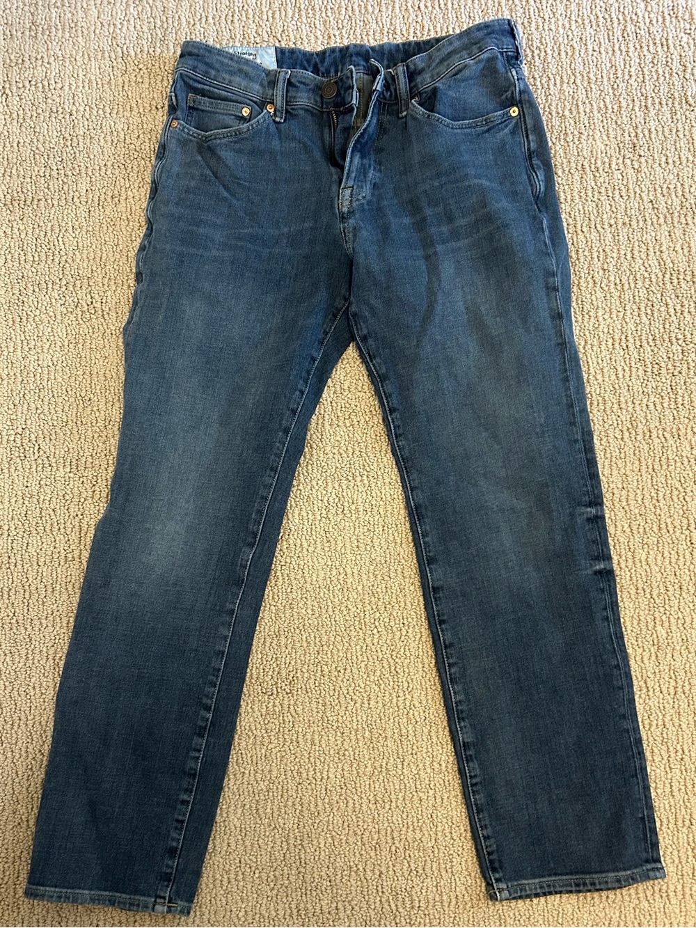 H&M Straight Regular Fit Jeans – Blue 32/32 - Picture 1 of 5